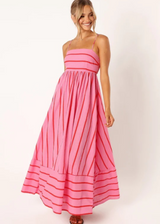 DE LUMI FESTKLEID – Rosa