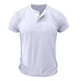 DailyFit – Stilvolles Baumwoll-T-Shirt für Herren – Weiß