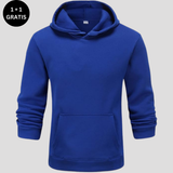 TILMAN™ - Kapuzensweatshirt für Frühling und Herbst – Blau
