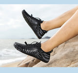 Damian - GroundWalk Schuhe im Barfußstil – Schwarz 36-47
