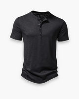 Herren Lässiges T-Shirt | Bequem für Sommer und Freizeit – Schwarz