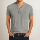Saxon | Stilvolles Sommershirt – Grau