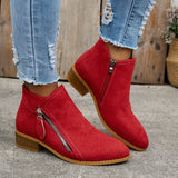 Petra™ | Modische Damen Orthopädische Stiefel – Rot