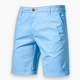 Herren Bequeme Stretch Shorts | Leichte Sommerhose – Hellblau