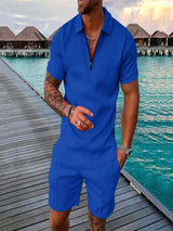 Fredric - Freizeitoutfit-Set für Herren – Blau