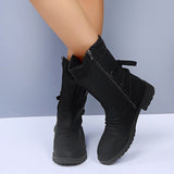 Aunere - orthopädische winterschuhe – Schwarz