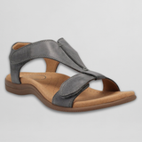 Selma | Hochwertige Hand-Sandalen – Grau