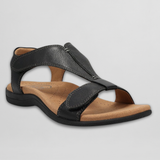 Selma | Hochwertige Hand-Sandalen – Schwarz
