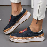 Orthopädische Schuhe zum Reinschlüpfen Für Frauen | Bequem – Schwarz