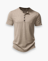 Herren Lässiges T-Shirt | Bequem für Sommer und Freizeit – Khaki