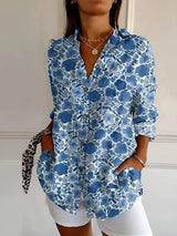 Stella | Exklusive-Blusen-Kollektion – Blau
