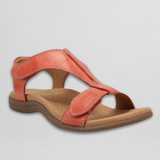 Selma | Hochwertige Hand-Sandalen – Orange