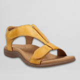 Selma | Hochwertige Hand-Sandalen – Gelb
