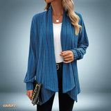 Einzigartig - strickjacke in grün – Blau