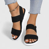 Delilah | Orthopädische Sandalen – Schwarz