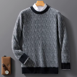 Jamie - Winterpullover für Männer mit unübertroffenem Komfort – Schwarz
