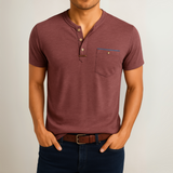 Saxon | Stilvolles Sommershirt – Rot
