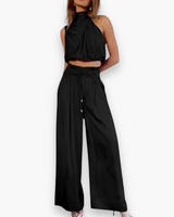 Damen Eleganter Jumpsuit | Festlich Sommer Jumpsuit – Schwarz