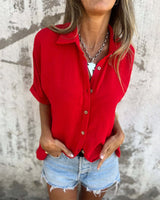 Sirena | Lässiges Shirt – Rot