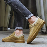 Casual Wildleder Herren Sneakers - Maxon – Khaki
