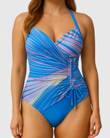 Sorynelle | Eleganter Badeanzug – Blau