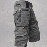 Bas | Cargo-Shorts Vielseitig – Grau