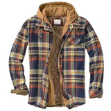 Valdas - Langärmelige Kapuzen Jacke – Marineblau