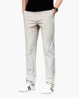 Jaxon | Slim Passform Lässige Chino-Hose – Creme
