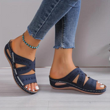 Emma | Orthopädische Komfort-Sandale für Damen – Blau