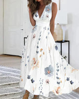 Barbie – Atemberaubendes weißes Blumenkleid – Weiß