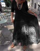 Raffaella | Premium Elegantes Kleid – Schwarz