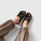 HERMANY | Elegante Designer-Sandalen – Schwarz