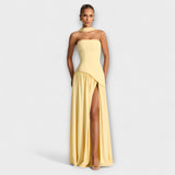 Tessa Maxi Dress – Gelb