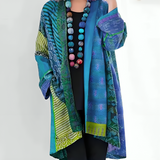 Sophie - Bequeme & Stilvolle Strickjacke – Blau