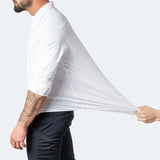 Rye – Dehnbares Langarmshirt – Weiß