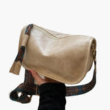 Crossbody Umhängetasche - Stilvolle Schultertasche für Damen – Beige