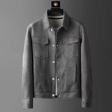 Kilyan – Teigdrehmuster jacke für Komfort und Stil – Grau