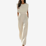 Ariia™ Jumpsuit – Beige