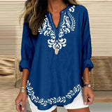 Orielis – Stilvolle bedruckte Bluse – Stil 1