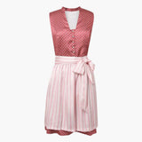 Elegantes Dirndl kleid für Damen - Oktoberfest 2025 – Rot