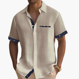 Modernes Slim Fit Hemd für Herren - Stilvoll & Bequem – Khaki
