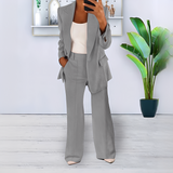 Merrah - Stilvolles Set für Damen – Grau