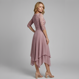 Anitta - Elegantes, bequemes und lockeres Damenkleid – Rosa