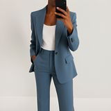 Brenda - Eleganter Anzug – Blau