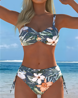 Zulema - Eleganter Bikini-Zweiteiler – Grau