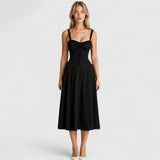 Eva | Vielseitiges Kleid – Schwarz