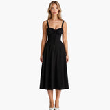 Cassandra | Tailored Dress – Schwarz
