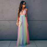 Zekera - Schickes und Stilvolles Kleid – Blau / Rosa