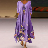 Anouk – Luftiges Baumwollkleid – Lavendel