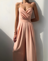 Rebecca - Eleganter und Stilvoller Einteiler – Rosa
